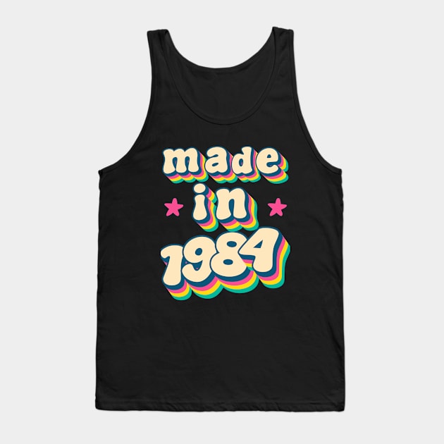 Made in 1984 | 40th birthday | original and limited Tank Top by TeeWorld2024